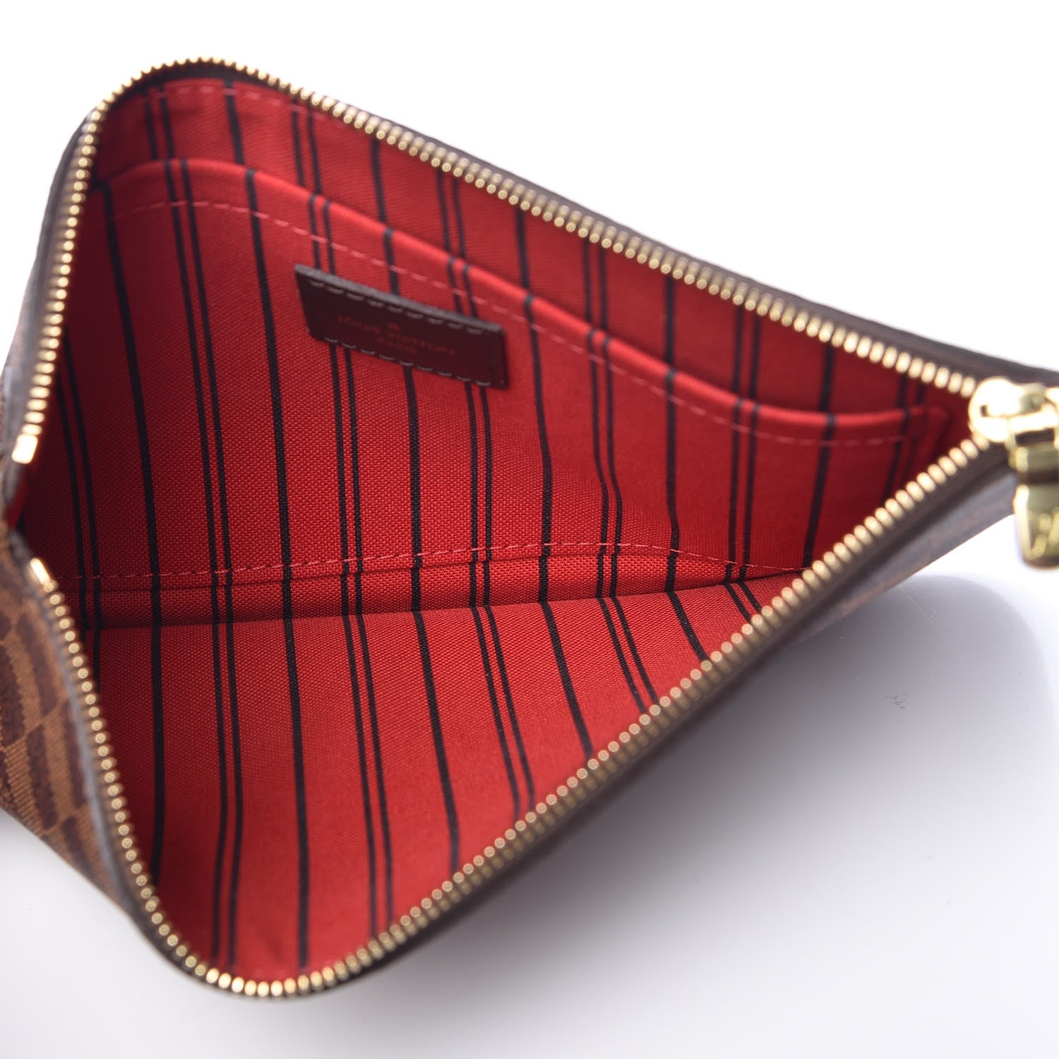 Louis Vuitton Damier Ebene Neverfull MM GM Pochette 5 of 8