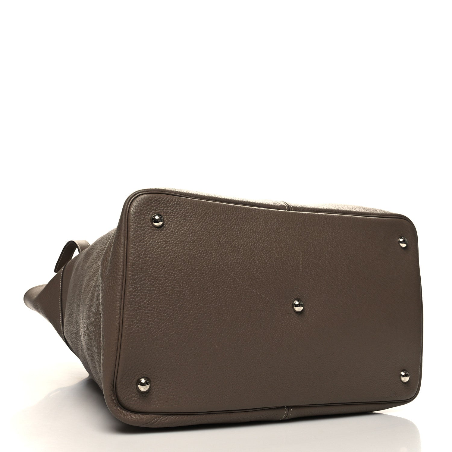 Hermes Taurillon Clemence Thar Travel 45 Etoupe 3 of 11