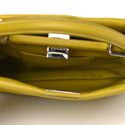 Fendi Nappa Mini Peekaboo Iconic Satchel Lime 5 of 10