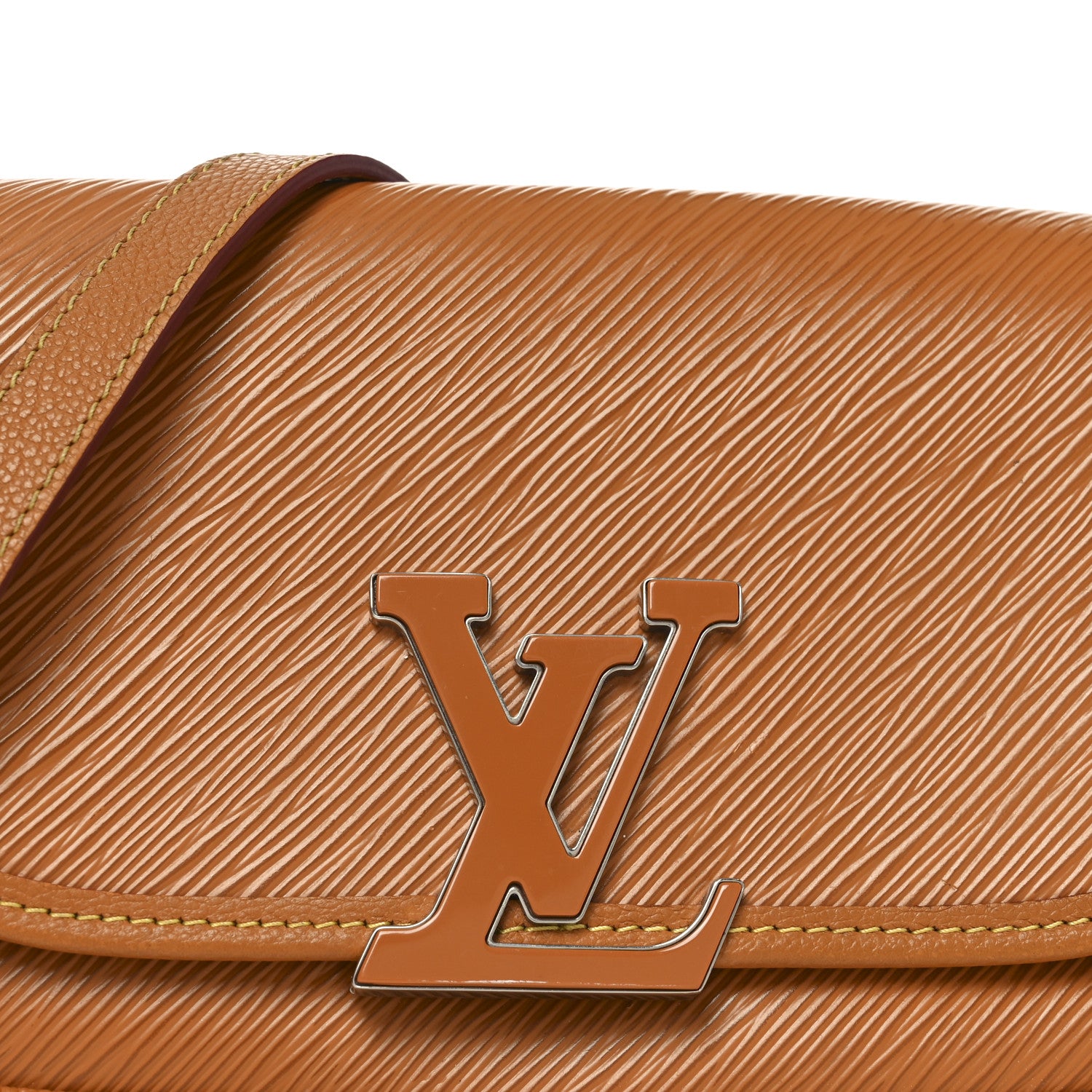 Louis Vuitton Epi Buci Crossbody Gold Honey 7 of 9