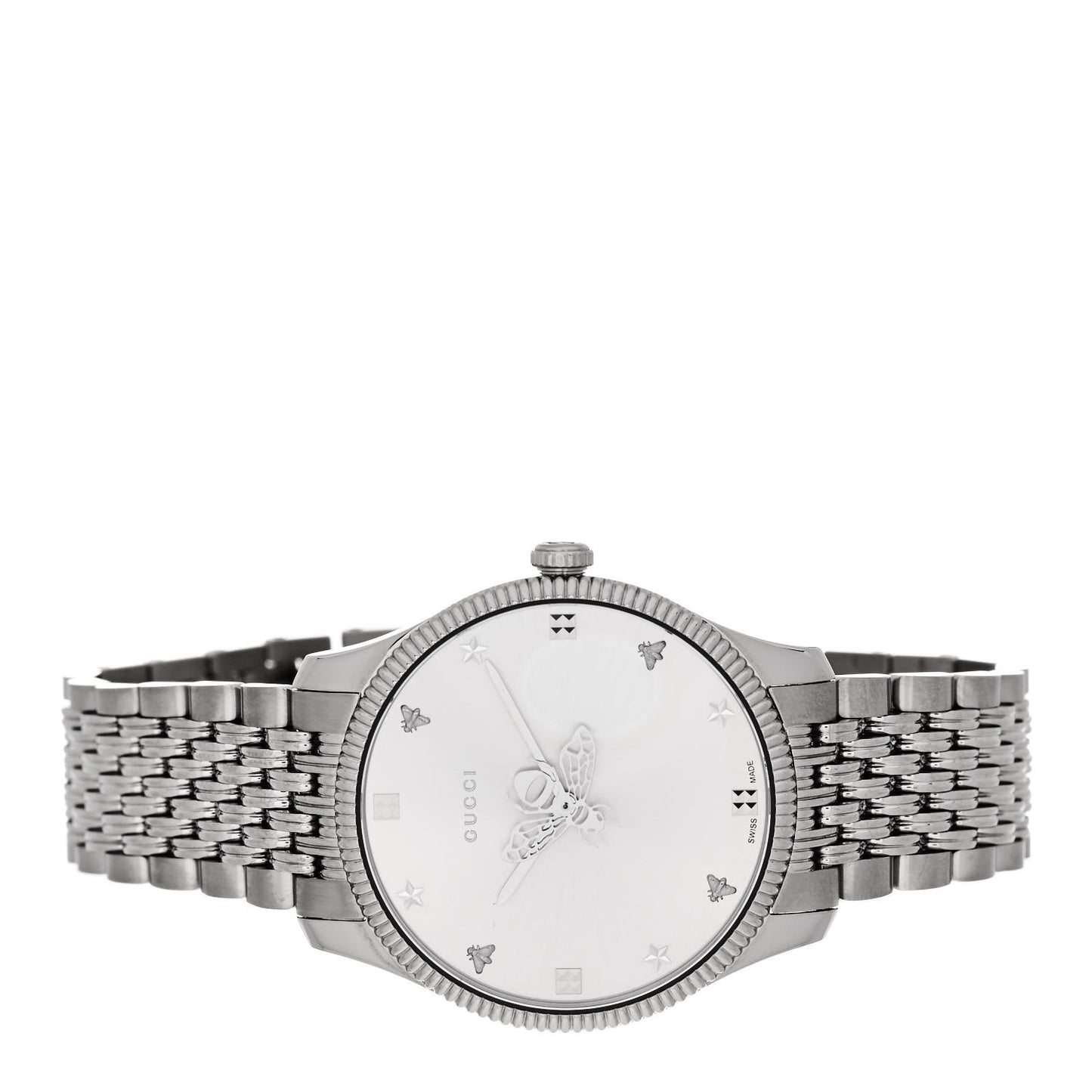 Stainless Steel 36mm G-Timeless Bee Quartz Watch