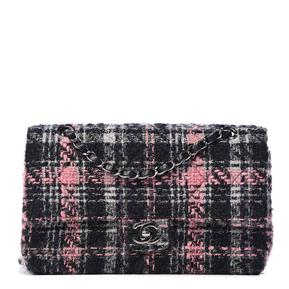 Chanel Tweed Quilted Medium Double Flap Multicolor 1 of 11