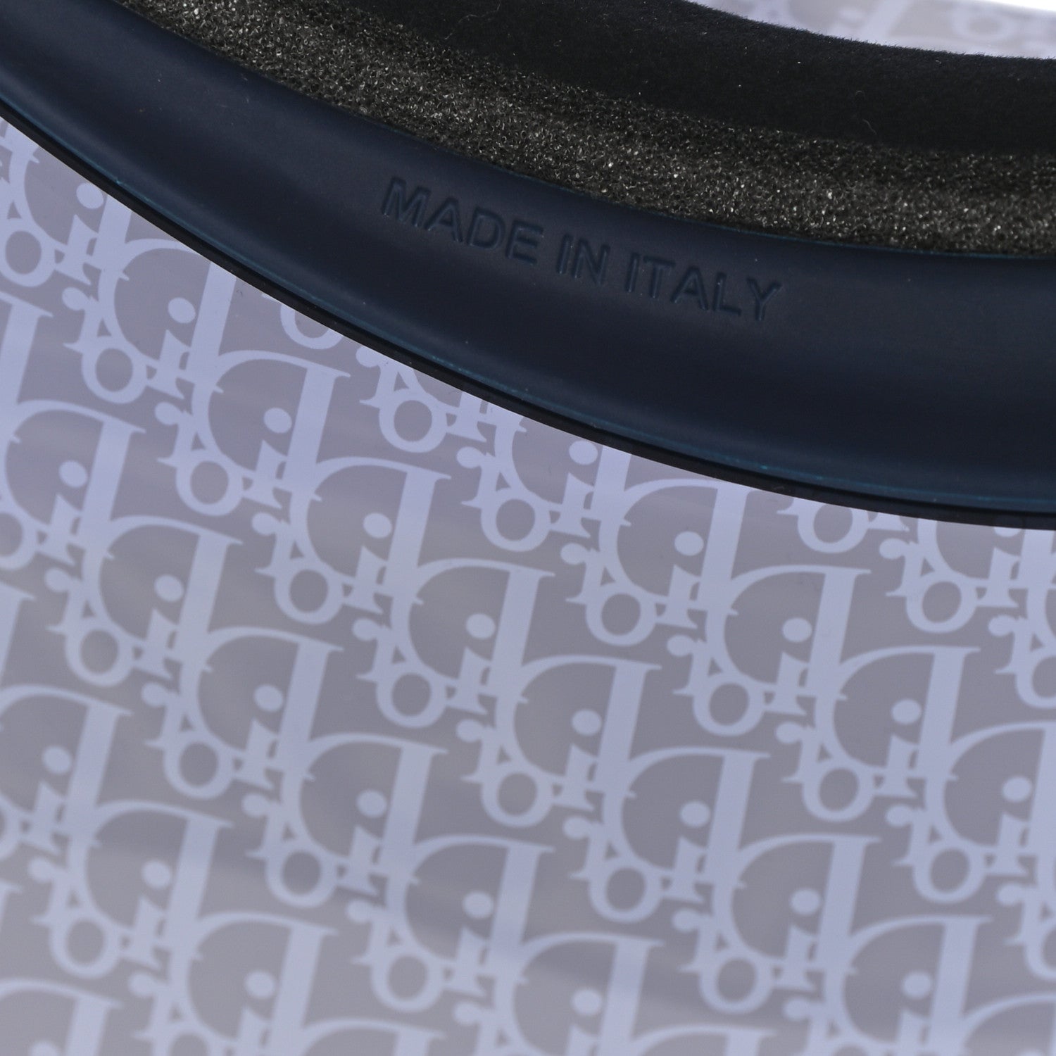 Christian Dior Oblique DiorClub V1U Sun Visor Blue 8 of 8