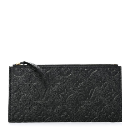 Louis Vuitton Empreinte Felicie Chain Wallet Zippered Insert Black 1 of 6