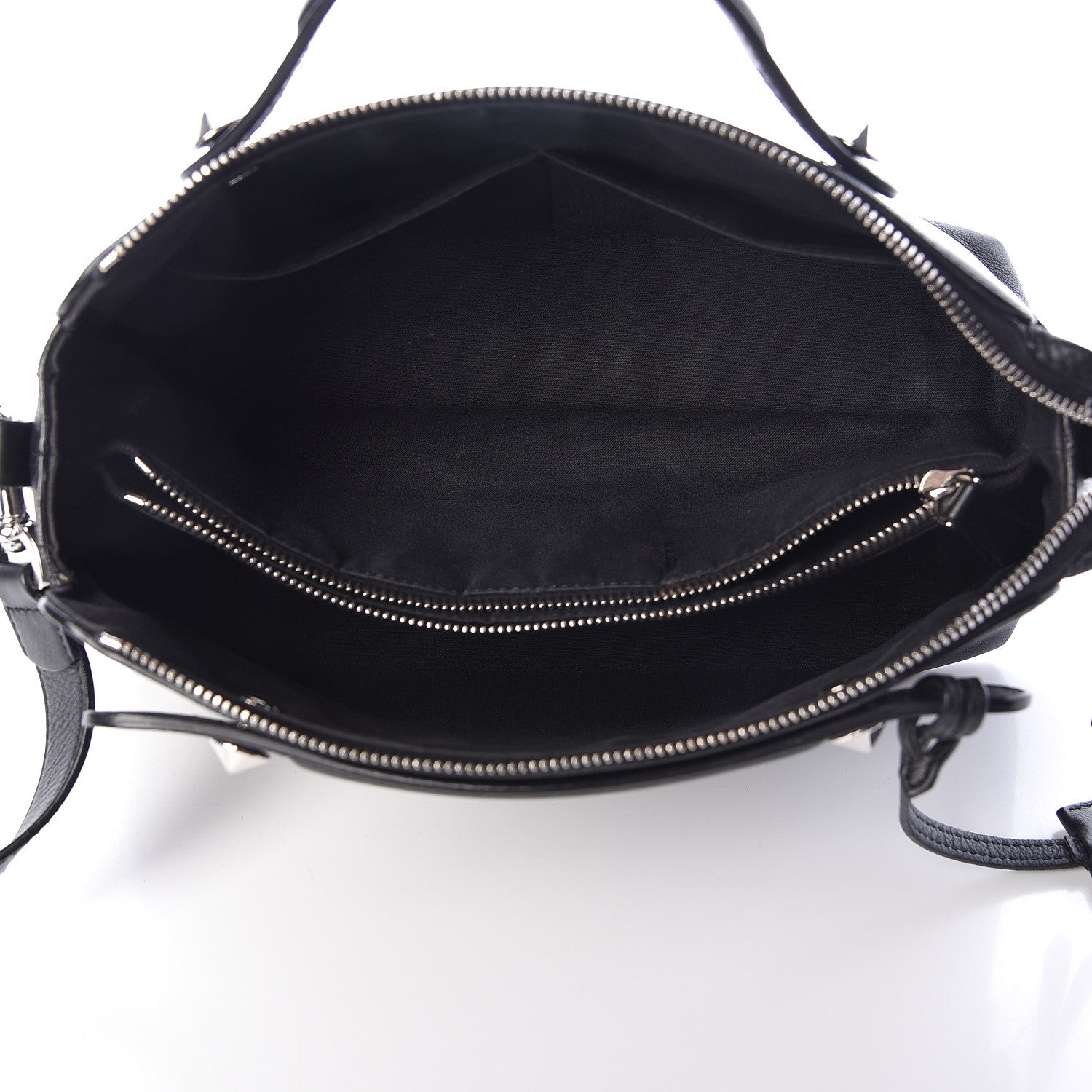 Fendi Vitello Dolce Medium By The Way Boston Bag Black 5 of 13