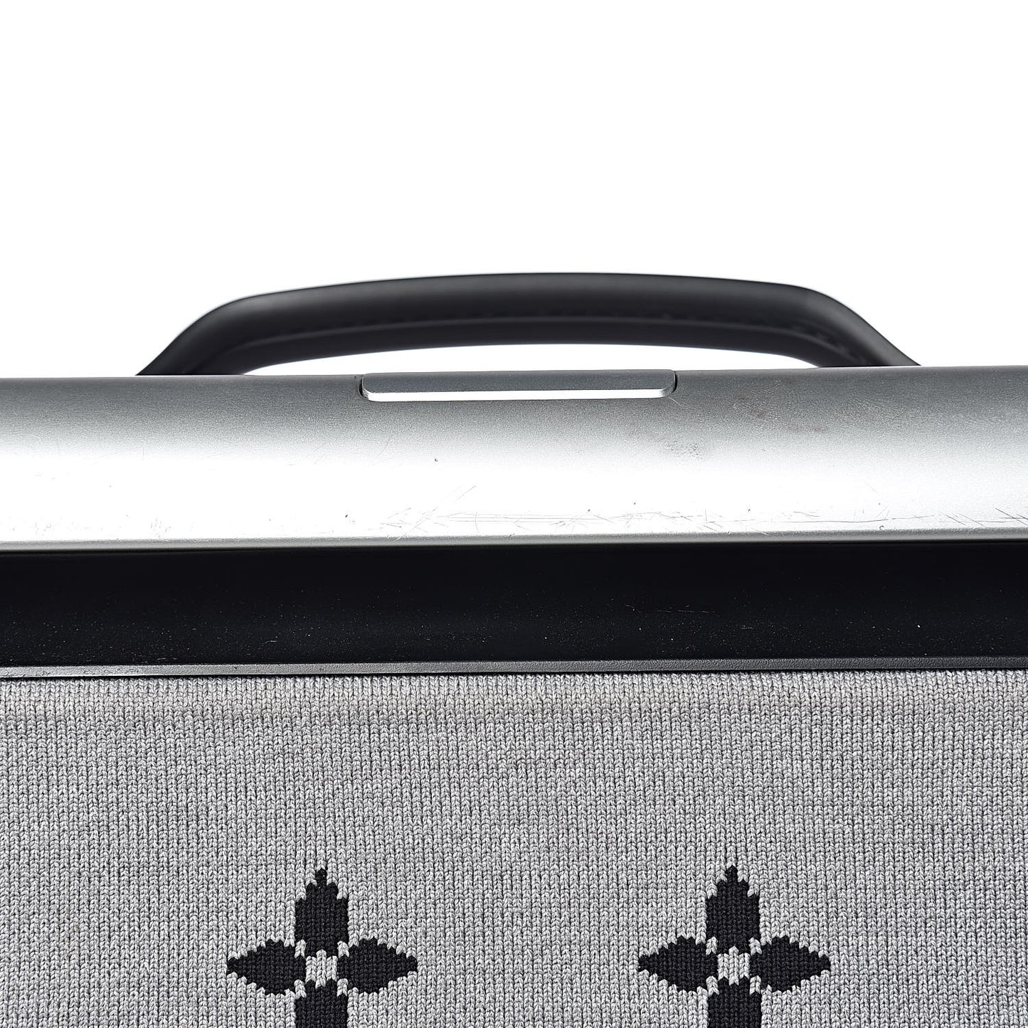 Knit Monogram Horizon Soft 55 Suitcase Grey