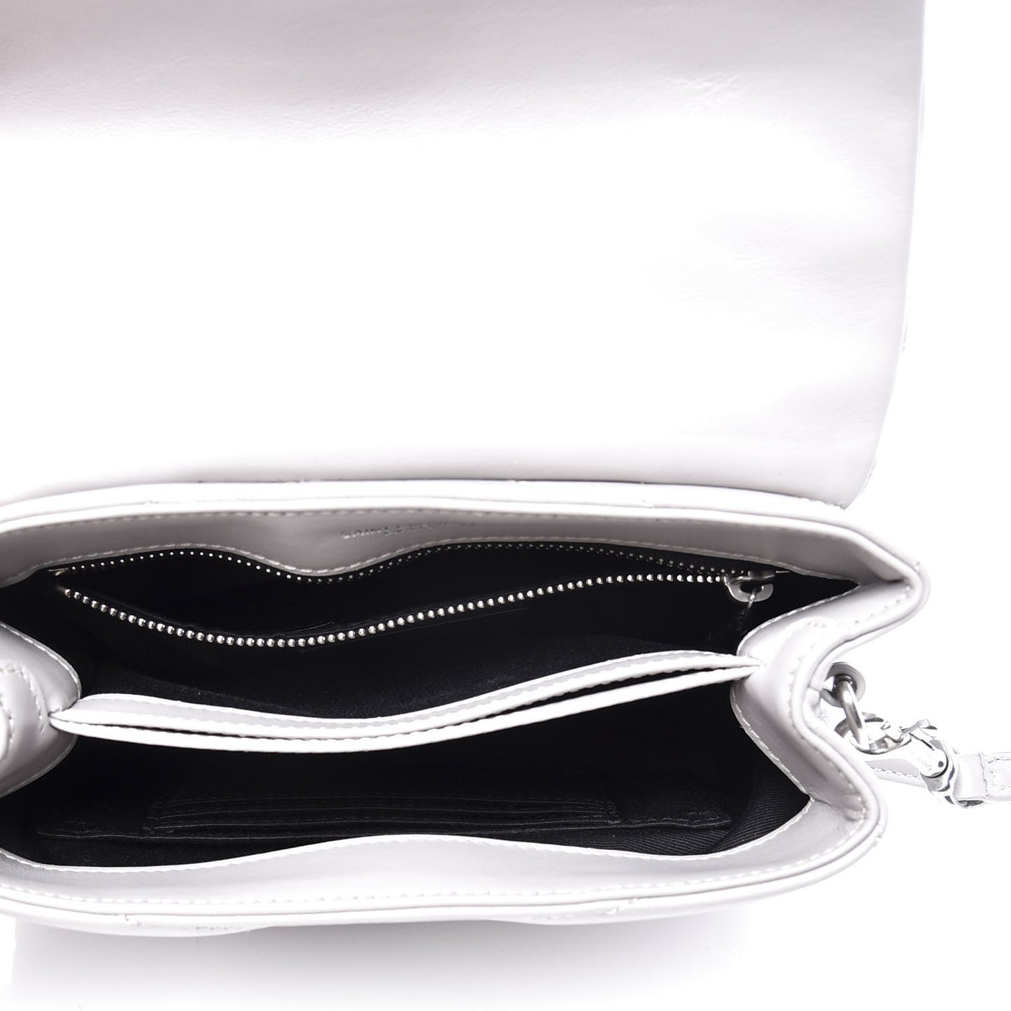 Calfskin Y Quilted Monogram Toy Loulou Satchel Granite