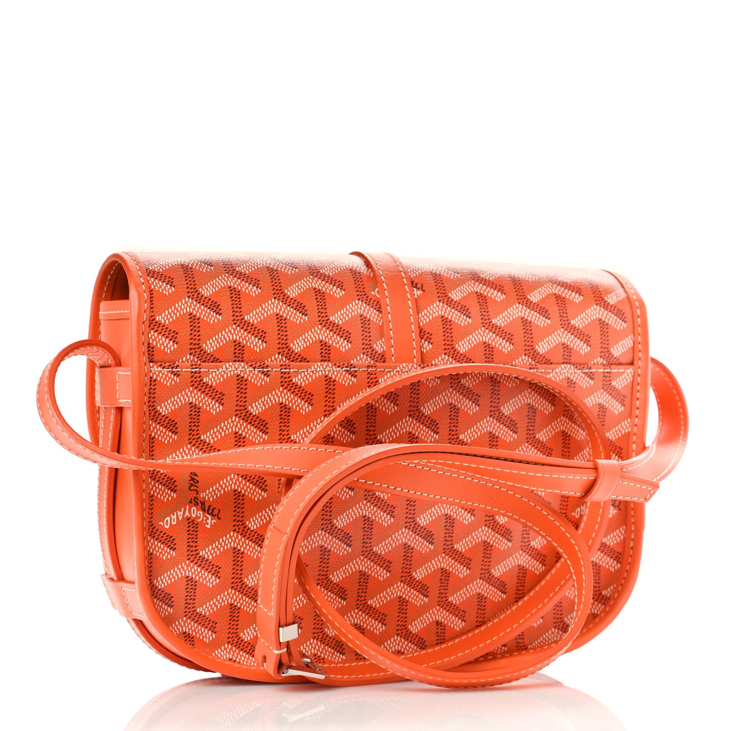 Goyardine Belvedere II PM Messenger Bag Orange