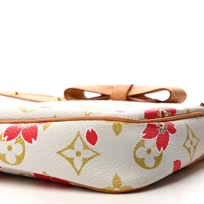 Louis Vuitton Monogram Cherry Blossom Pochette Accessories Red 10 of 15