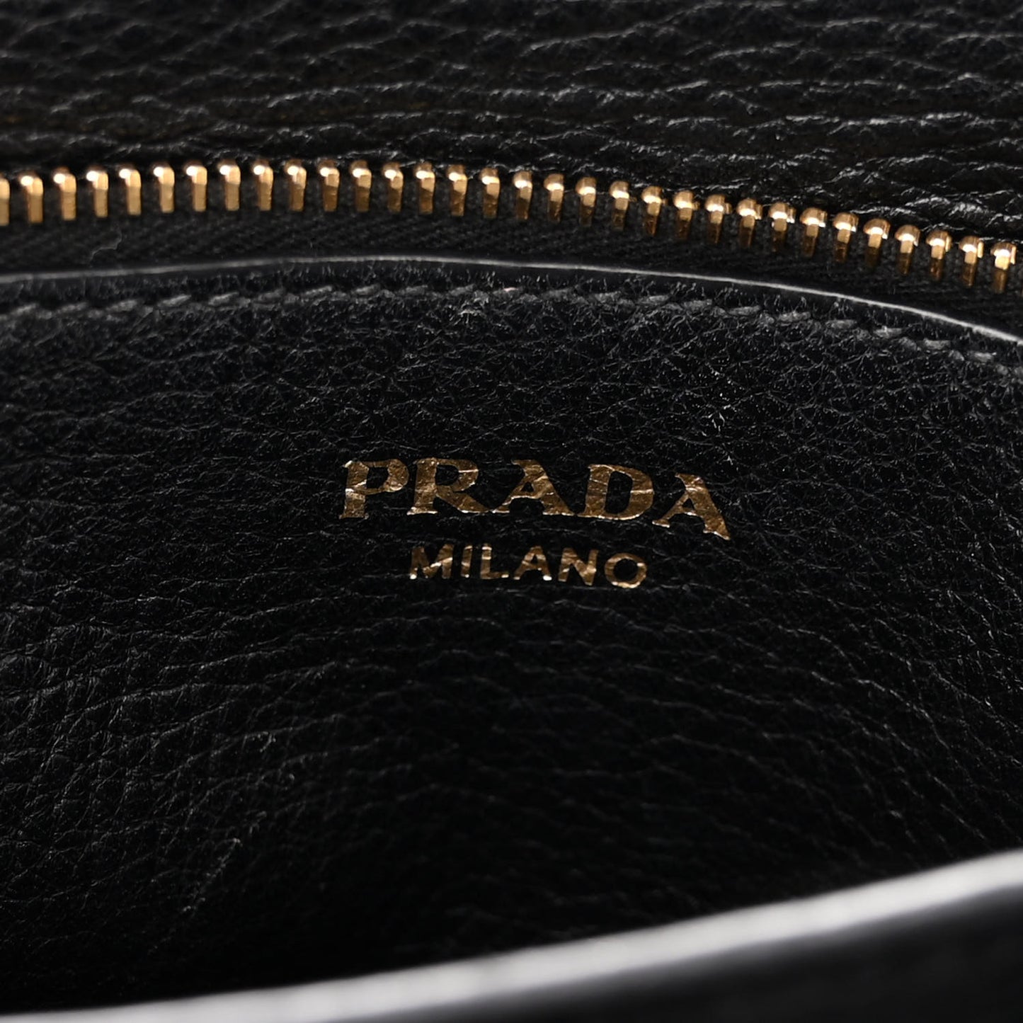 Vitello Daino Flap Crossbody Black