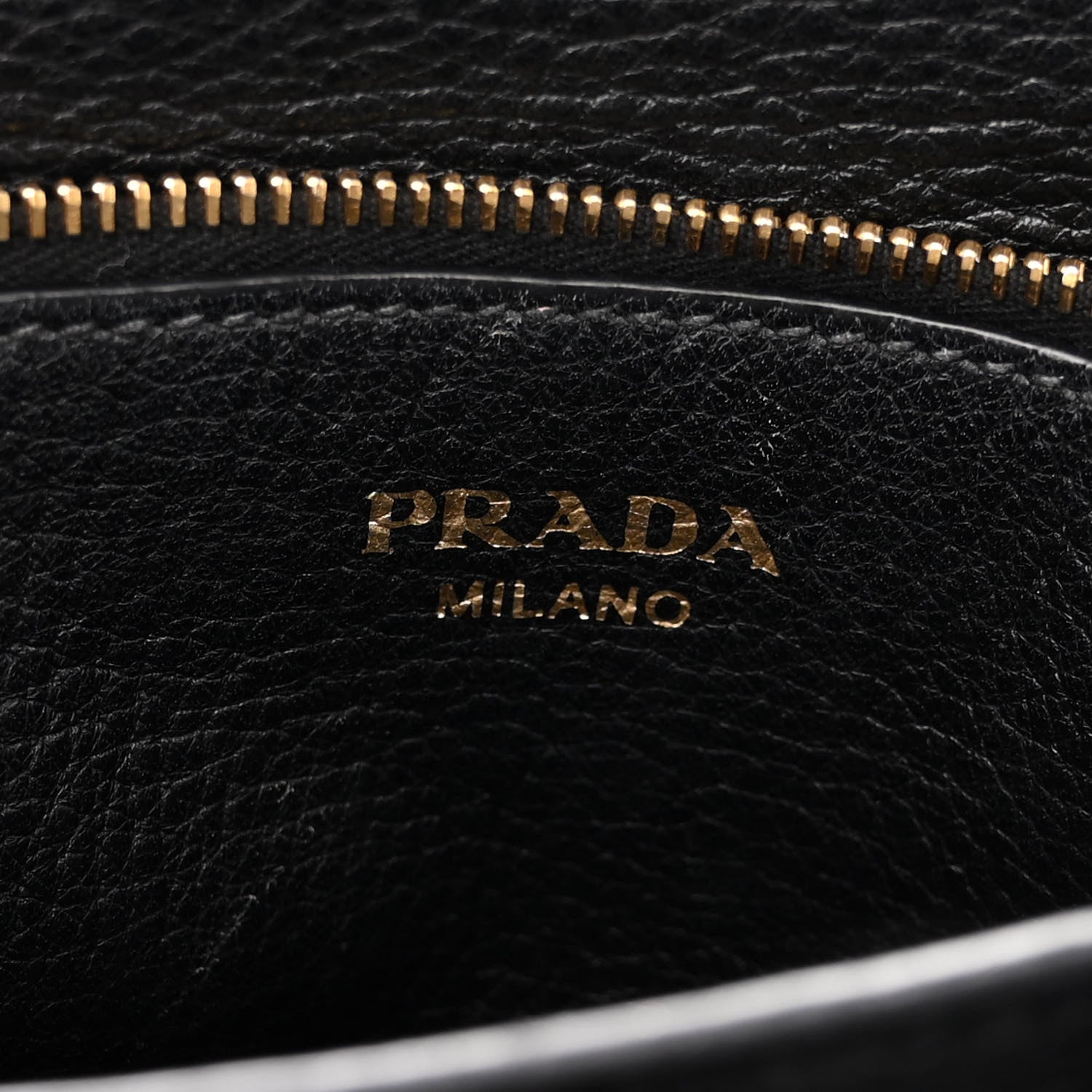 Prada Vitello Daino Flap Crossbody Black 6 of 10