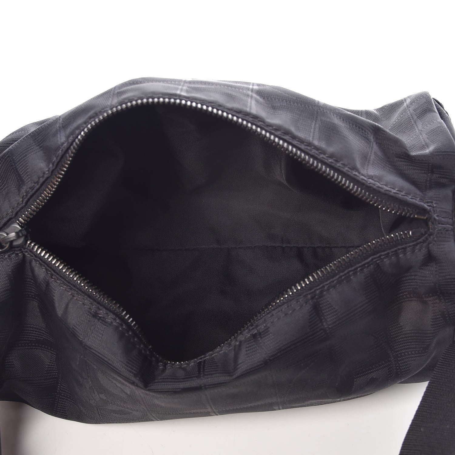 Chanel Nylon Travel Duffle Black 5 of 10