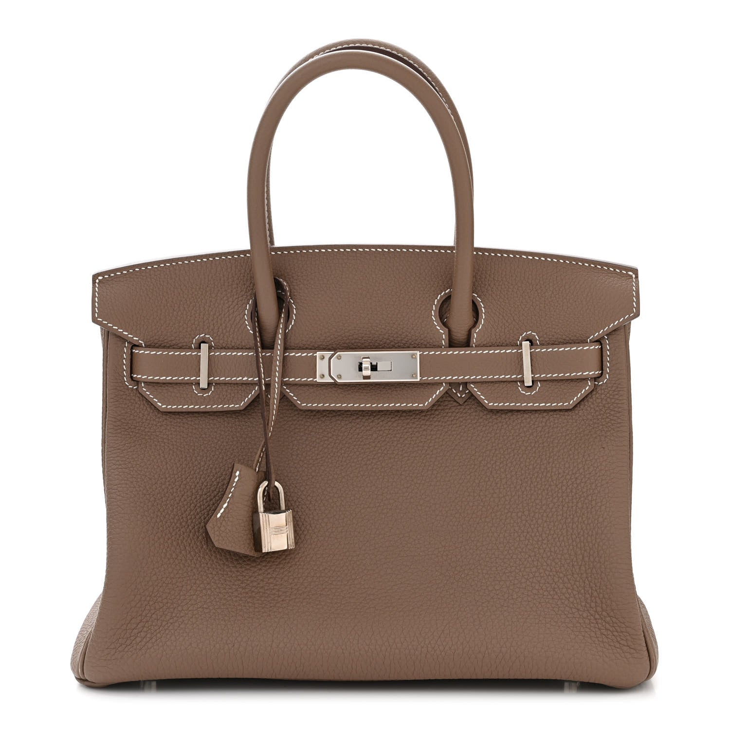 Hermes Togo Birkin 30 Etoupe 1 of 12