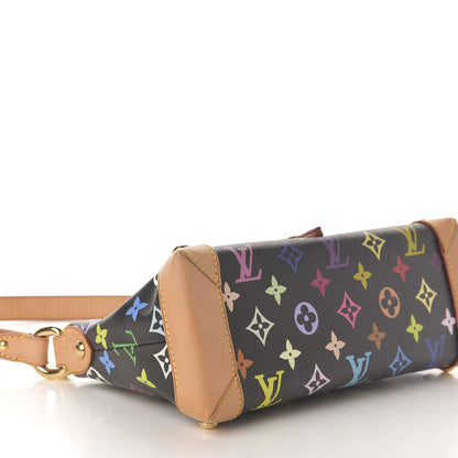 Louis Vuitton Monogram Multicolor Eliza Black 8 of 10
