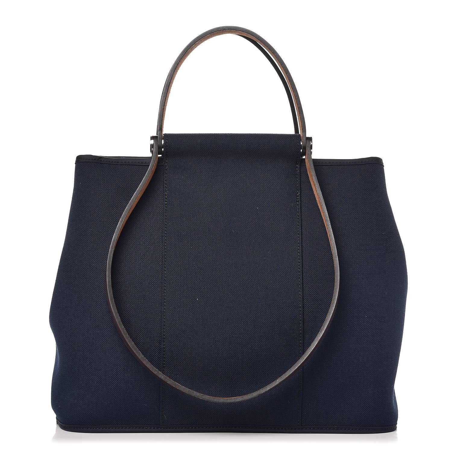 Hermes Toile Cabag 32 PM Bleu Marine 1 of 8