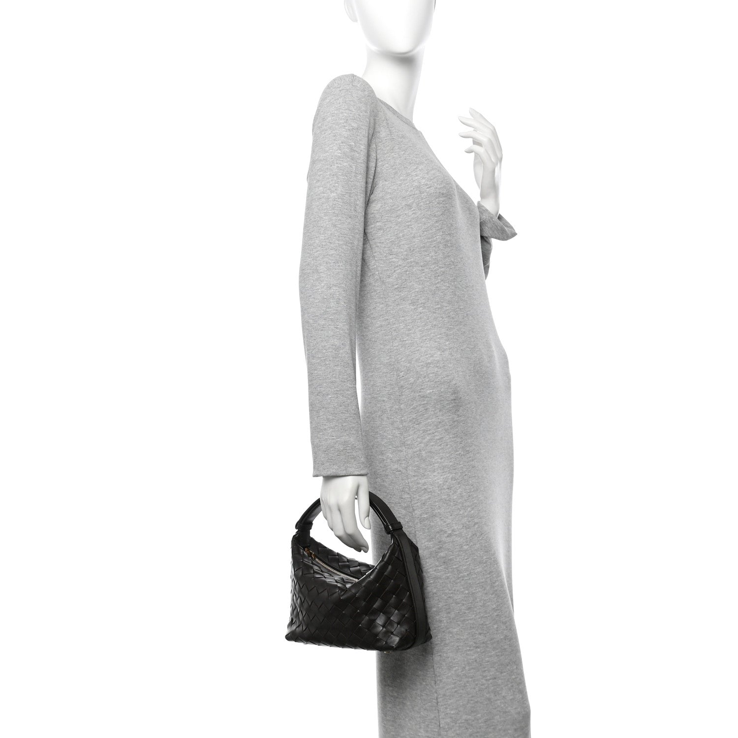 Bottega Veneta Calfskin Nappa Intrecciato Mini Wallace Fondant 2 of 10