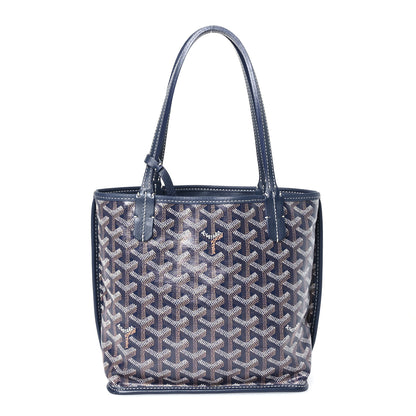 Goyard Goyardine Reversible Mini Anjou Navy 1 of 16