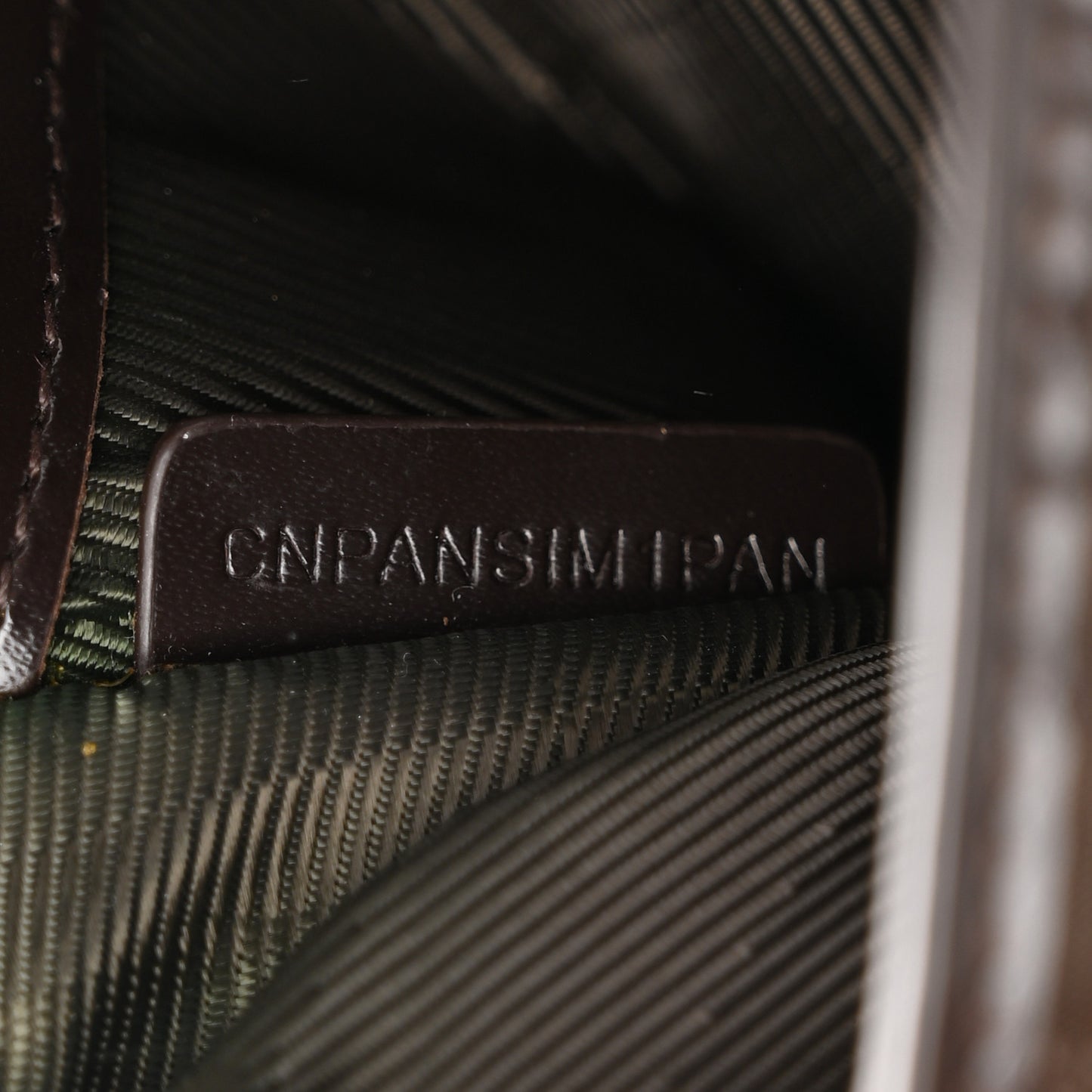 Nylon Quilted Crossbody Dark Brown