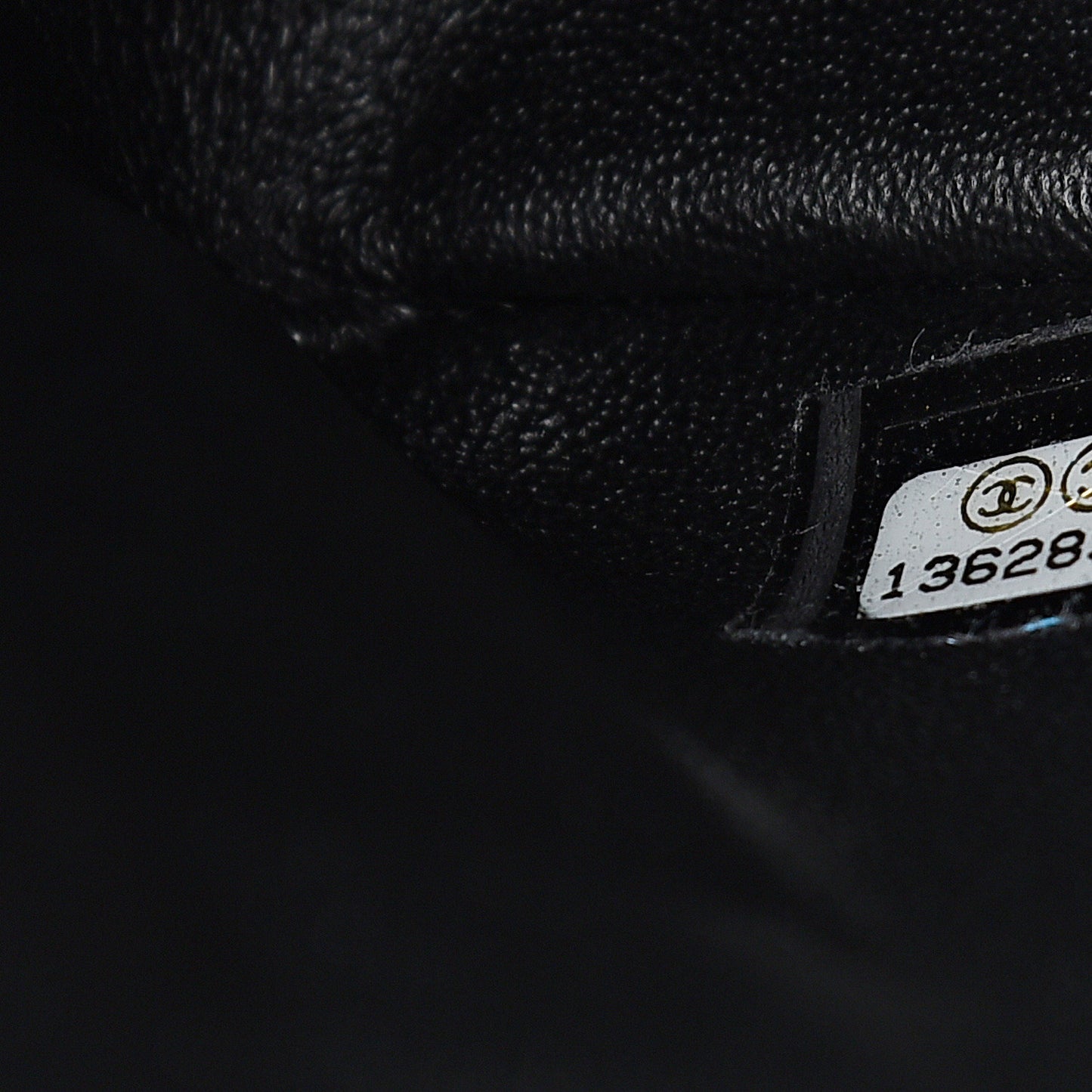 Caviar Quilted Jumbo Single Flap Black