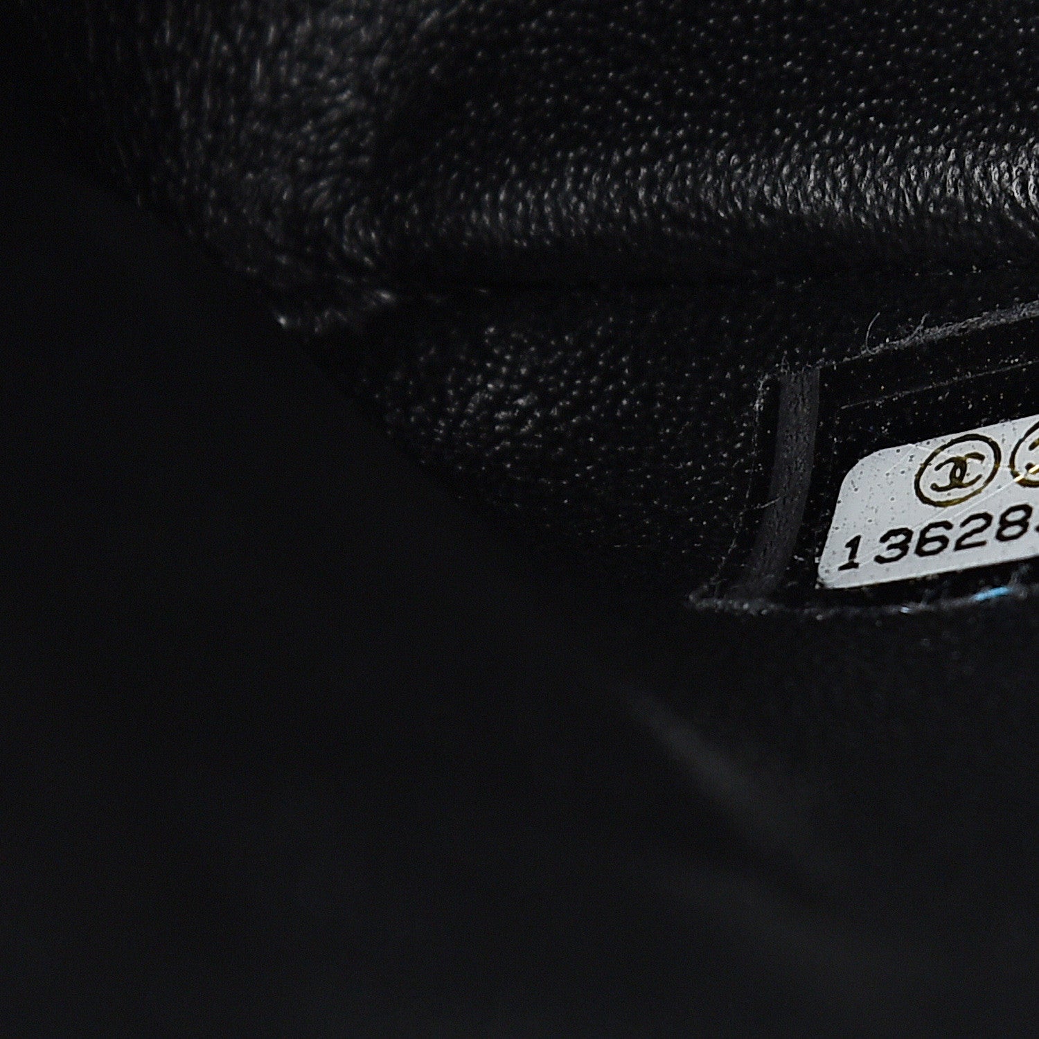 Chanel Caviar Quilted Jumbo Single Flap Black 6 of 12