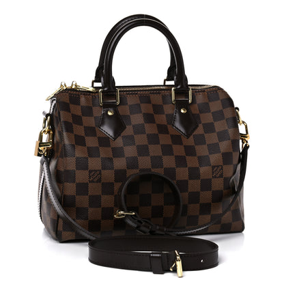 Louis Vuitton Damier Ebene Speedy Bandouliere 25 3 of 18