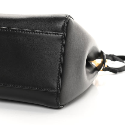 Fendi Nappa Mini Peekaboo Iconic Satchel Black 11 of 12