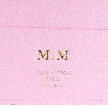 Louis Vuitton Monogram 2016 Christmas Animation Passport Cover Rose Ballerine 6 of 7