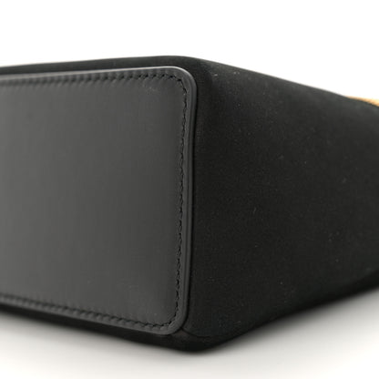 Loro Piana Nubuck L19 Extra Pocket Pouch Black Sun Gold 9 of 11