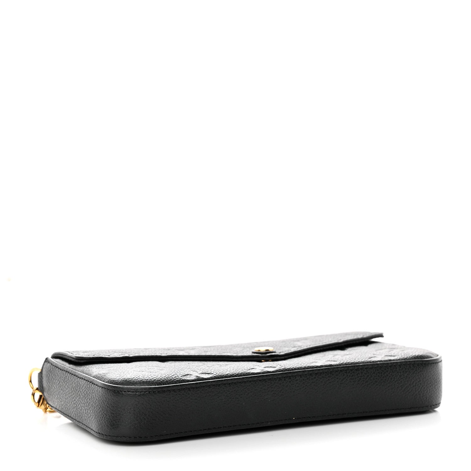 Louis Vuitton Empreinte Pochette Felicie Chain Wallet Black 4 of 15
