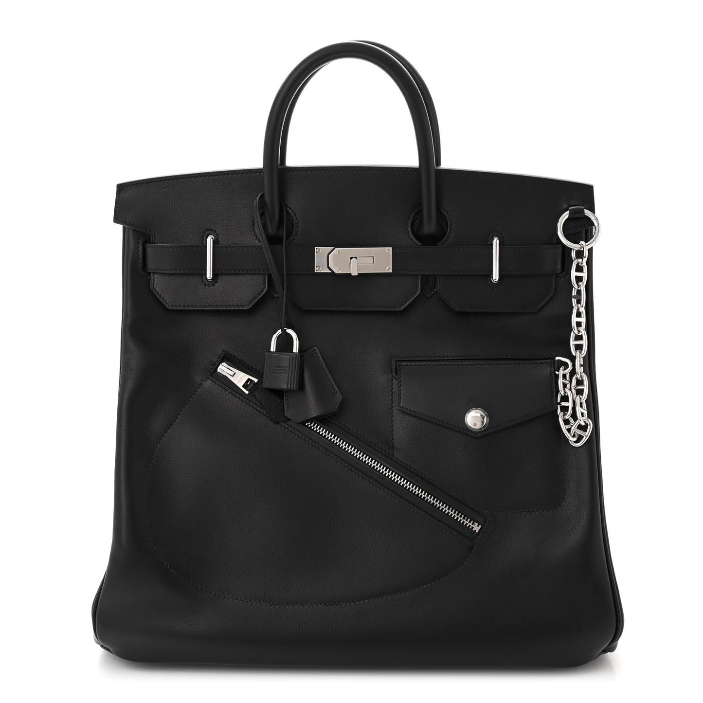 Veau Volupto Rock HAC Birkin 40 Black