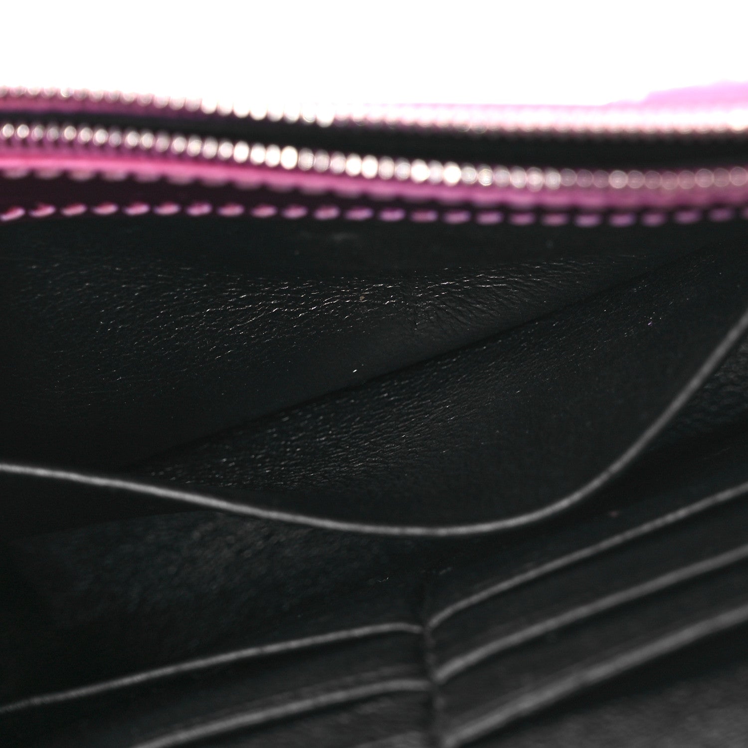 Balenciaga Metallic Shiny Calfskin Crocodile Embossed Hourglass Chain Bag Pink 8 of 18