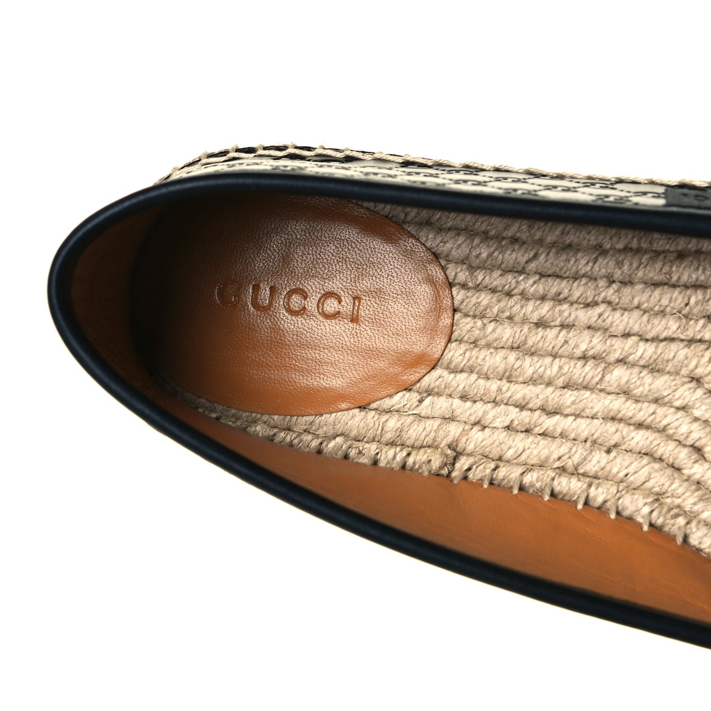 Microguccissima Signature Espadrilles 38 Black