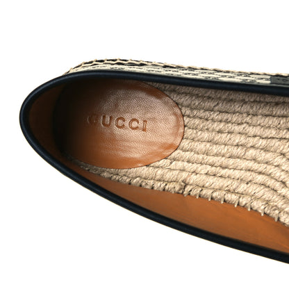 Gucci Microguccissima Signature Espadrilles 38 Black 6 of 9