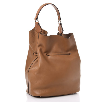 Burberry Grainy Calfskin Large Ashby Hobo Sand 3 of 15