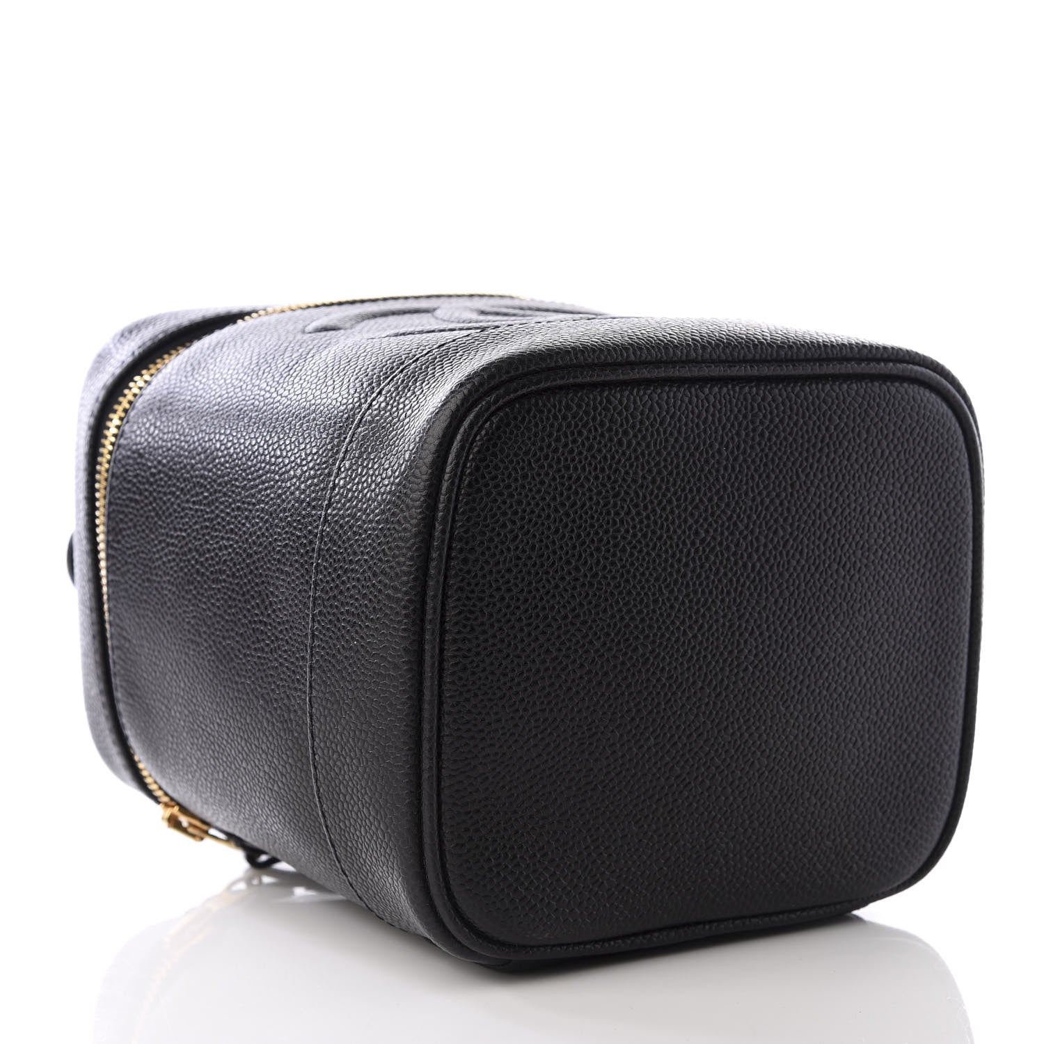 Chanel Caviar Cosmetic Vanity Bag Black 3 of 11