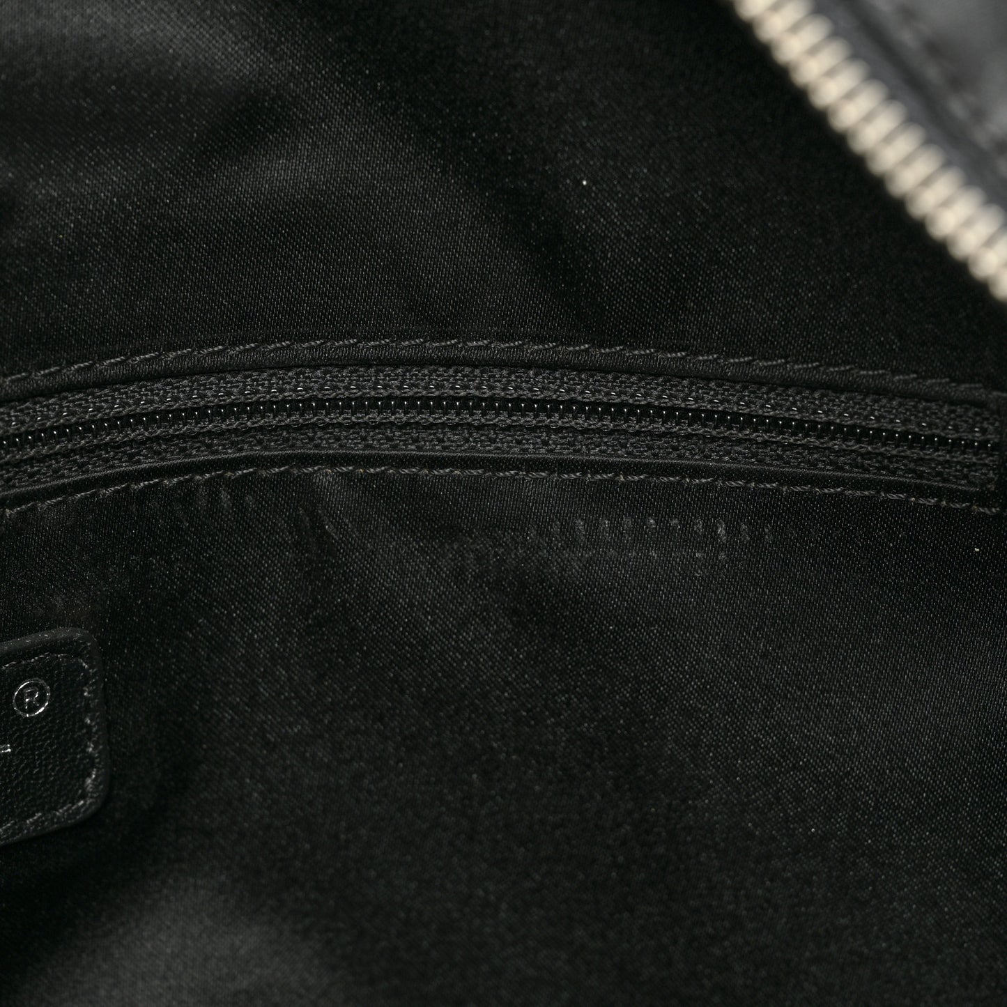 Vinyl Quilted Frozen Shopping Tote Black