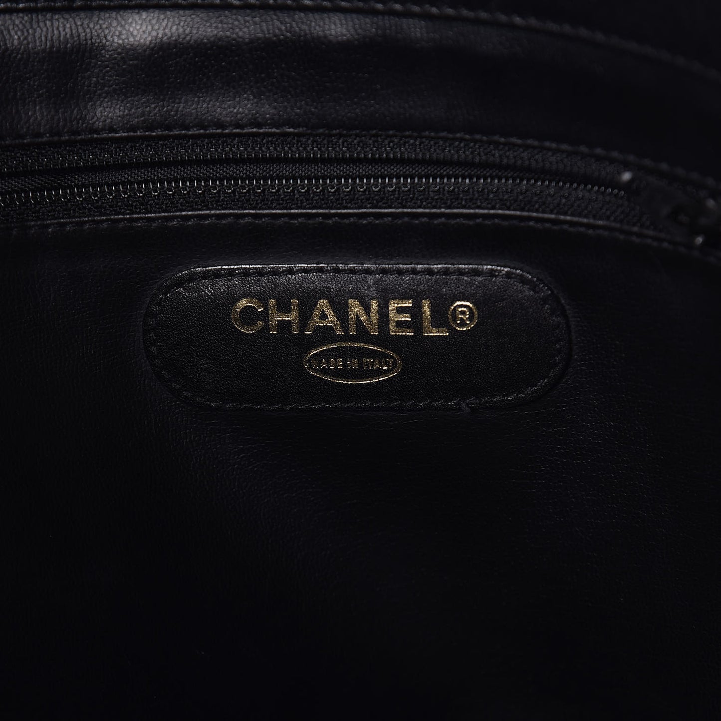 Calfskin Stitched XL Weekender Black