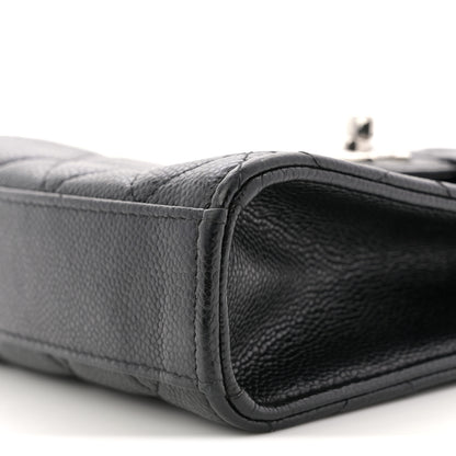 Chanel Caviar Quilted Classic Phone Holder Black 10 of 11