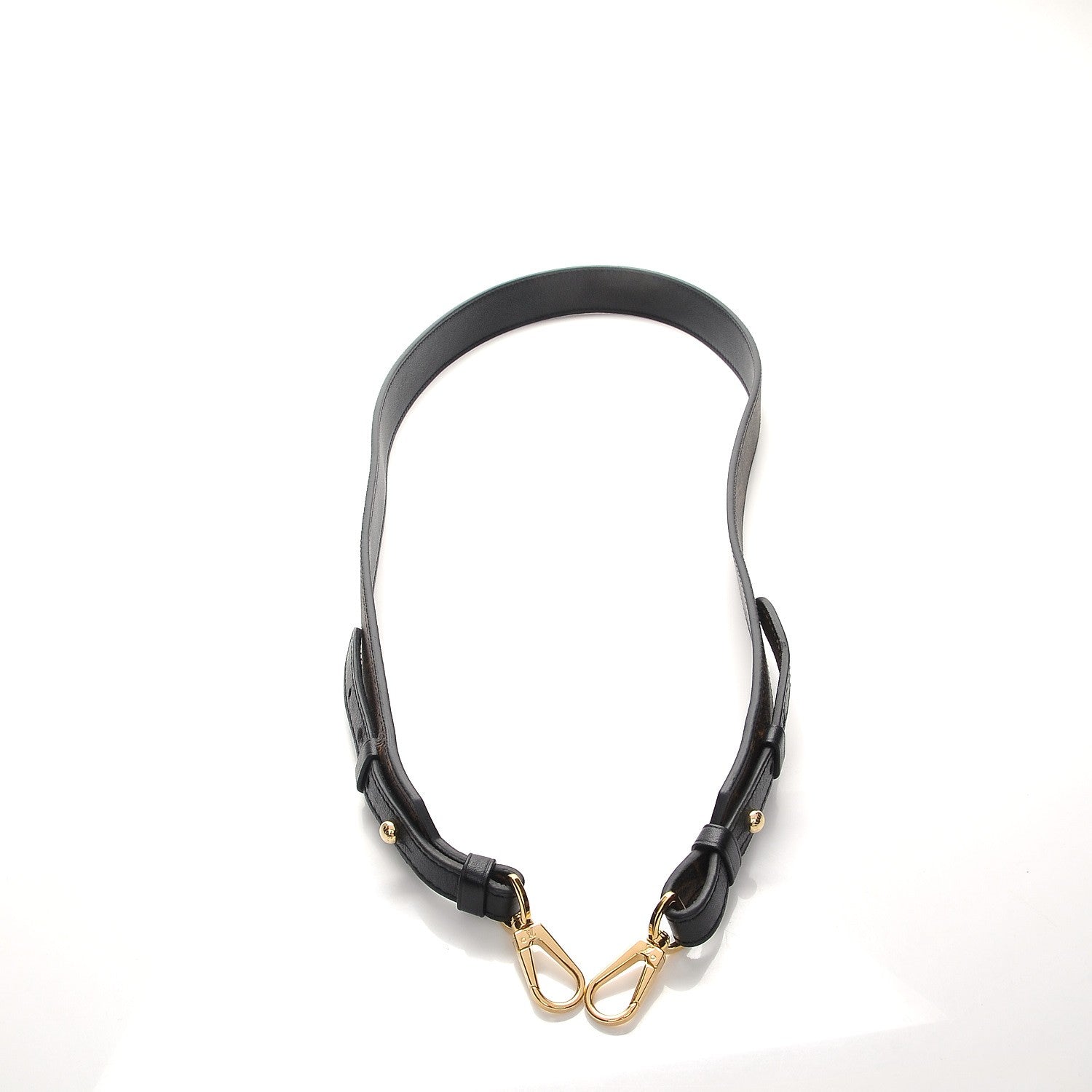 Louis Vuitton Monogram Bandouliere Shoulder Strap XL Black 5 of 6