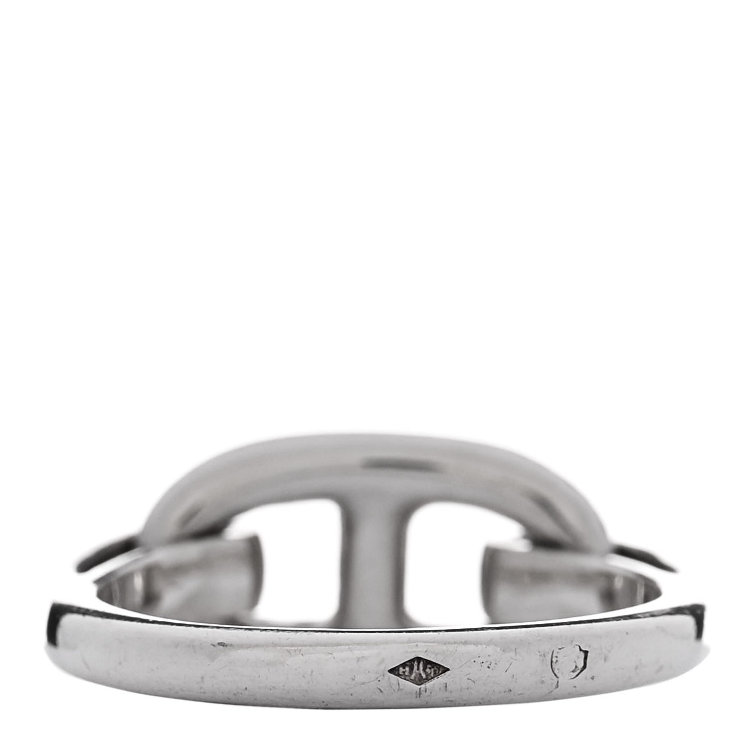 Hermes Sterling Silver Farandole Ring 52 6 3 of 4