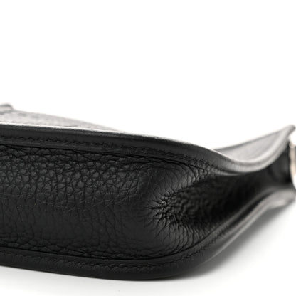 Hermes Taurillon Clemence Evelyne TPM Black 10 of 10