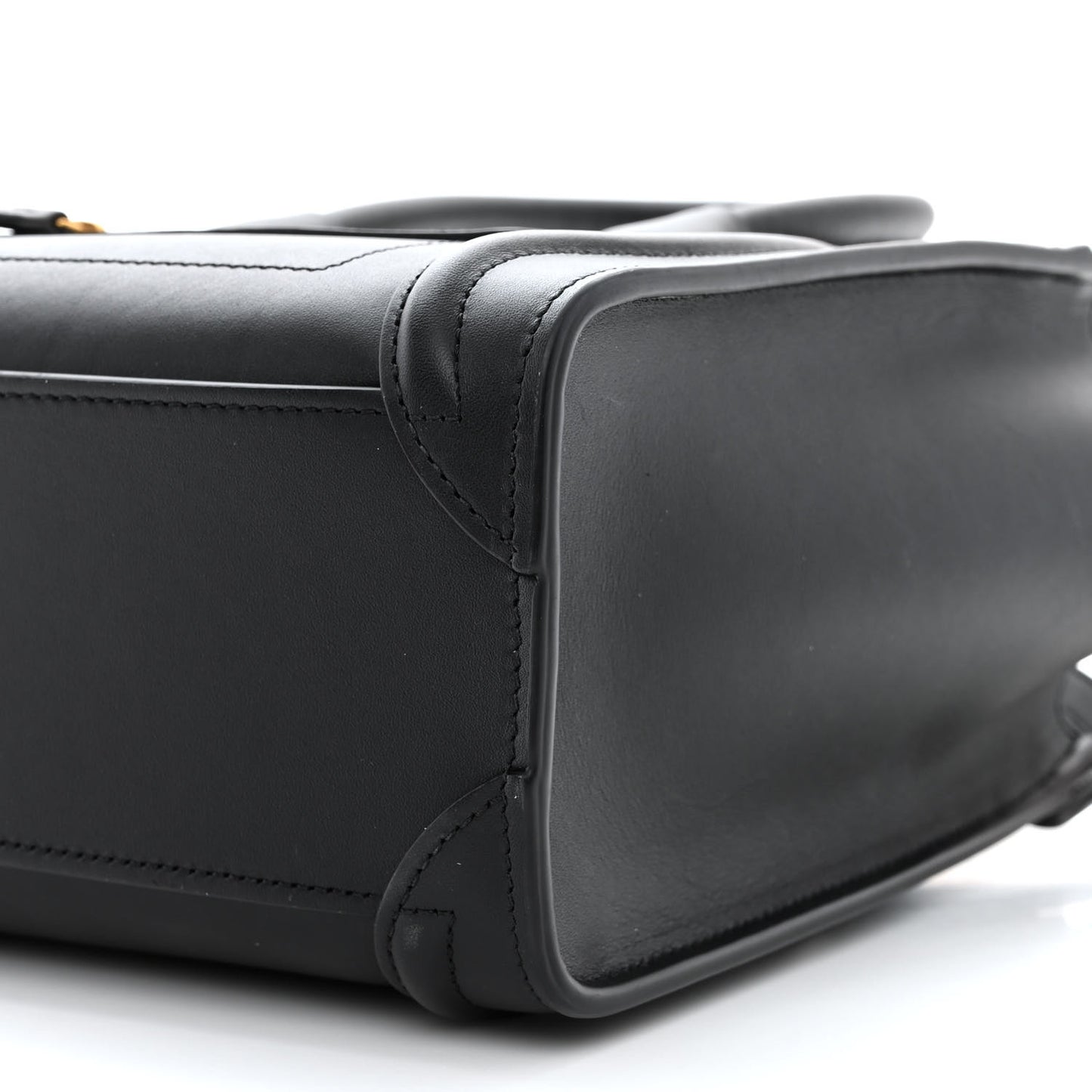 Smooth Calfskin Nano Luggage Black