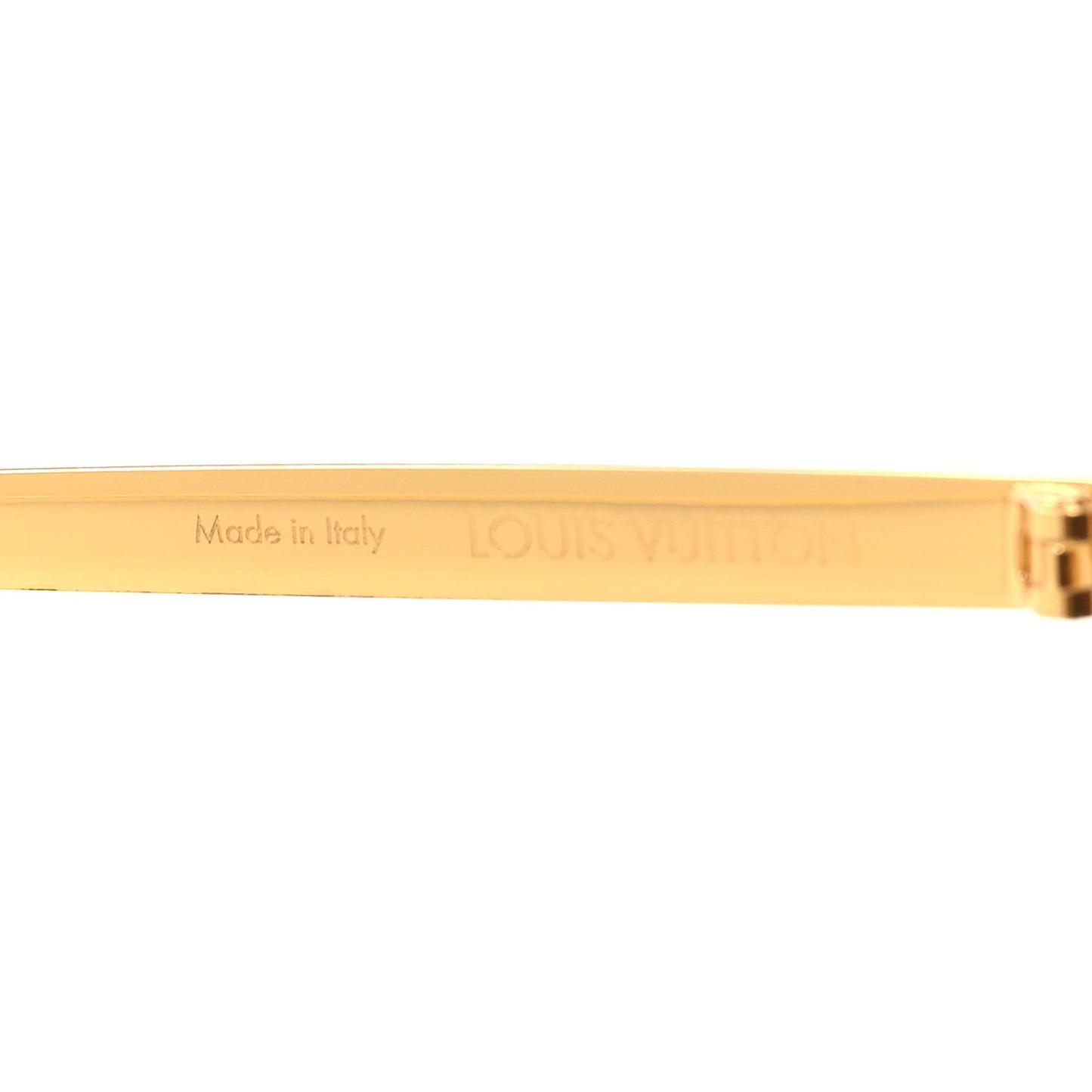 Metal LV Golden Mask Sunglasses Z1717U Gold