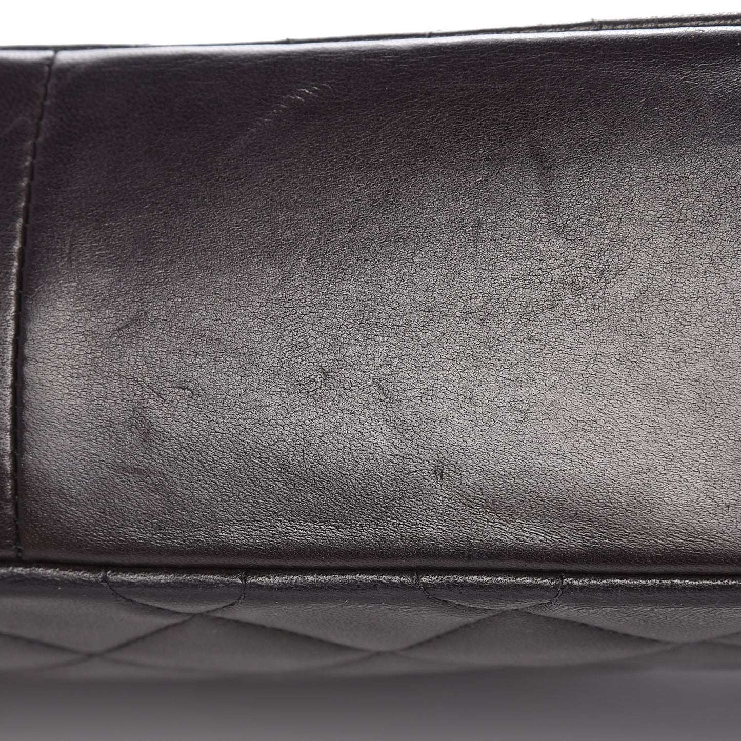Lambskin Quilted Medium Single Flap Black