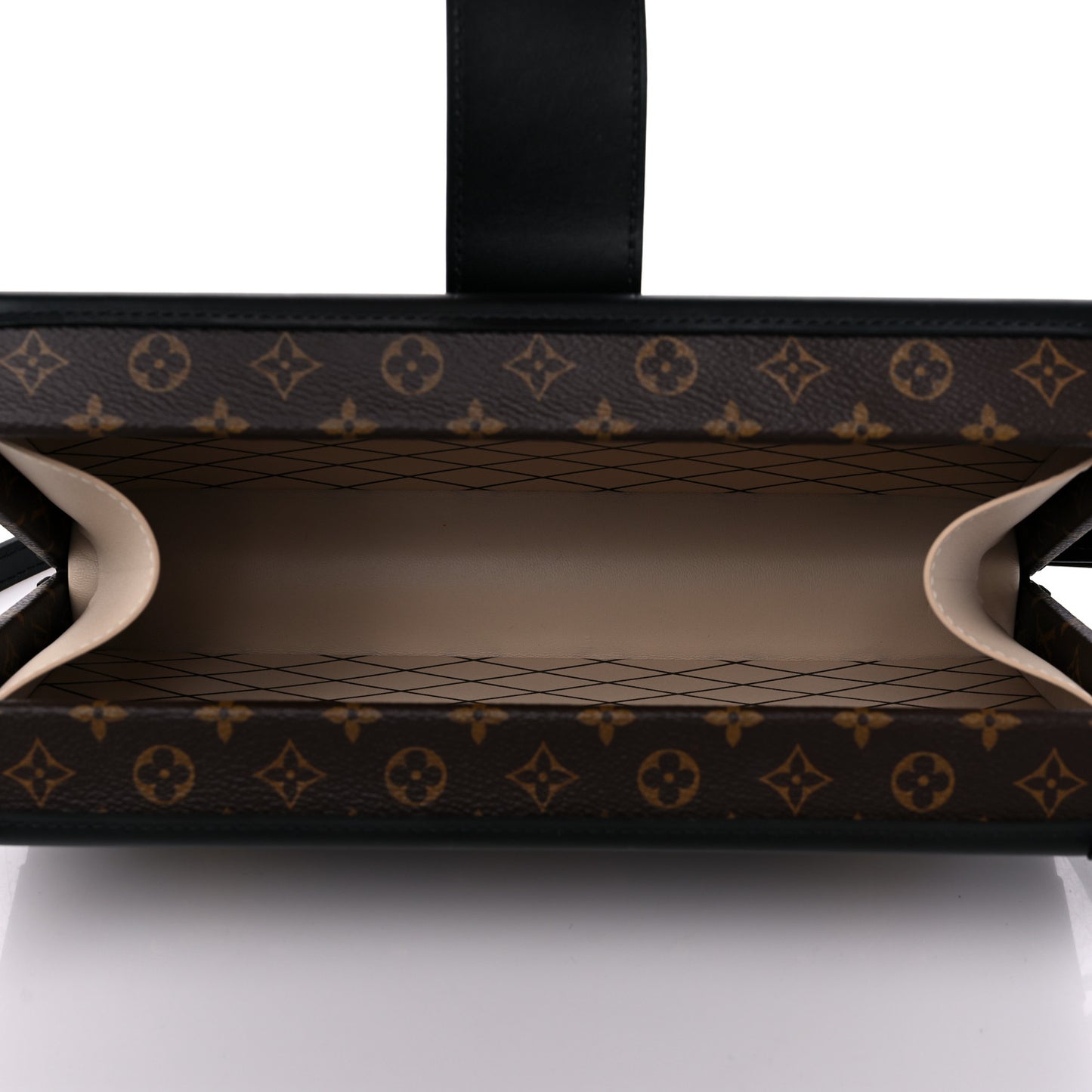Monogram Petite Malle East West Black