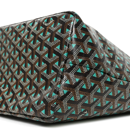 Goyard Goyardine Saint Louis Claire Voie PM Black Blue 9 of 9