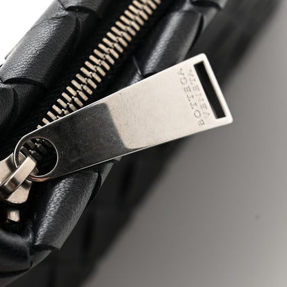 Bottega Veneta Nappa Intrecciato Zip Pouch Black 7 of 8
