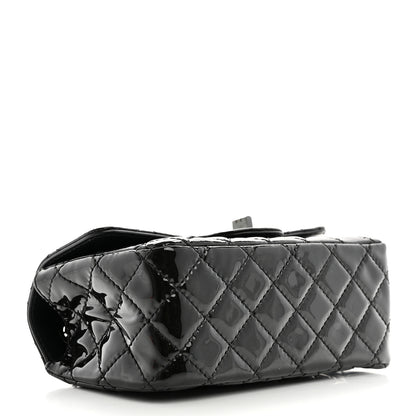 Chanel Patent Calfskin Quilted 2.55 Reissue Mini Flap So Black 4 of 10