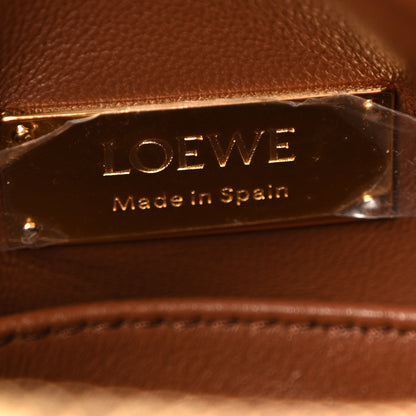 Loewe Nappa Lambskin Small Featherlight Puzzle Bag Pecan 6 of 9