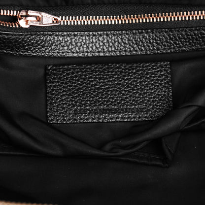 Alexander Wang Pebbled Calfskin Small Emile Black Rose Gold Hardware 6 of 8